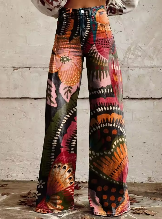 Isabela | Boho Soul Wide-Leg Pants