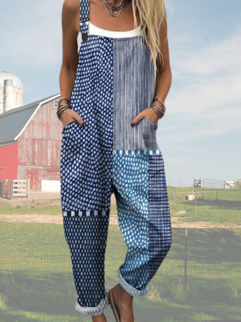 Elanie | Polka Dot Jumpsuit