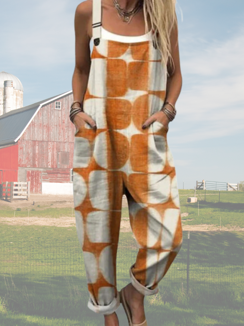 Icey | Abstract Art Jumpsuit