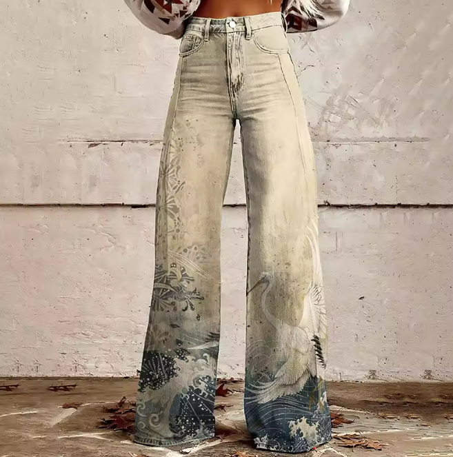 Claira | Boho Essence Wide-Leg Pants