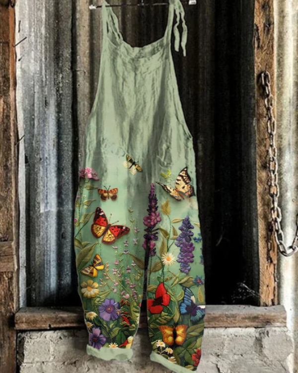 Blythe | Floral Butterfly Jumpsuit