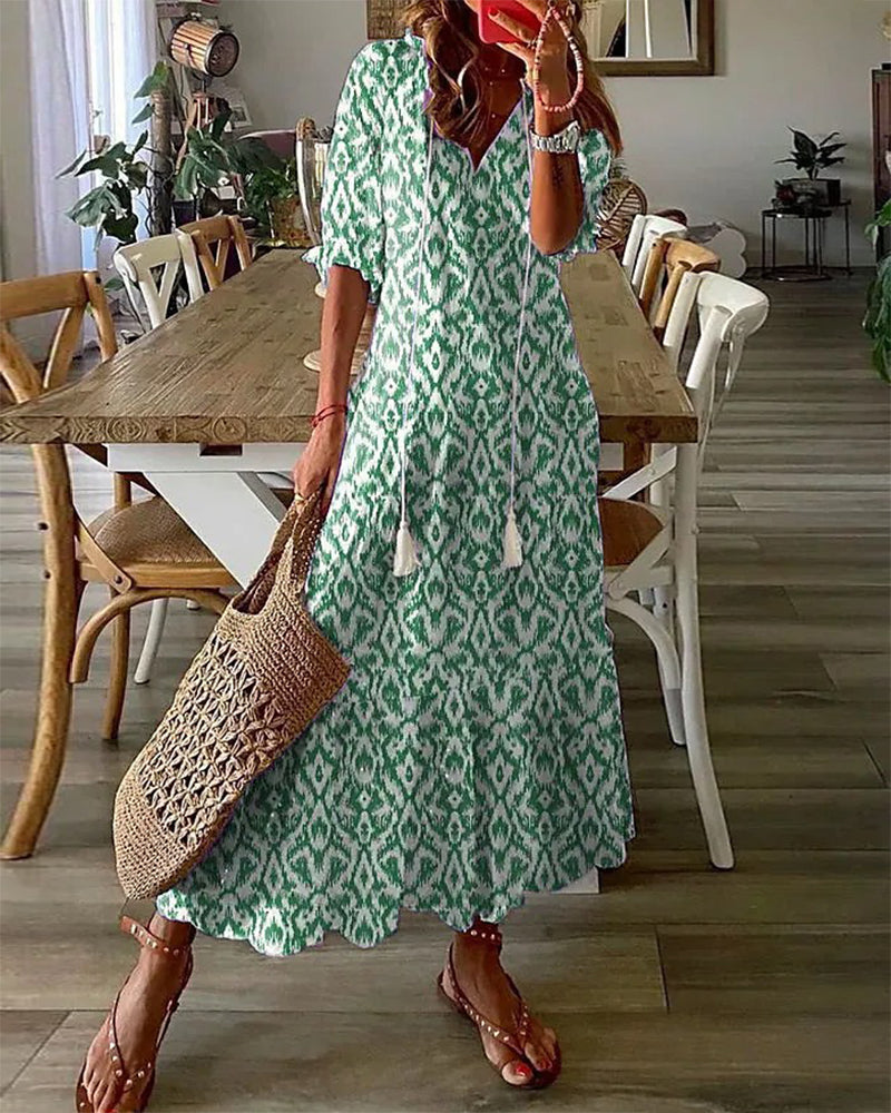 Dana | Boho Tummy Coverage Dress