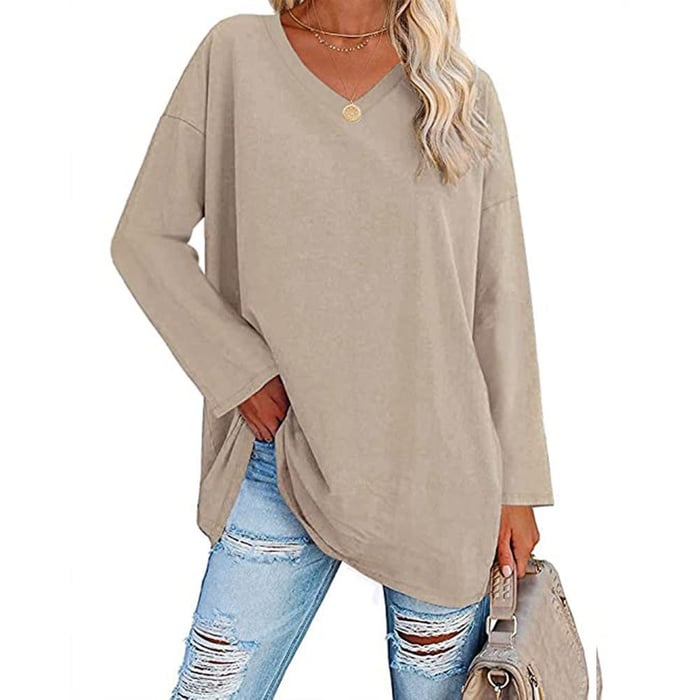 Shireen | V-Neck Long Sleeve Top