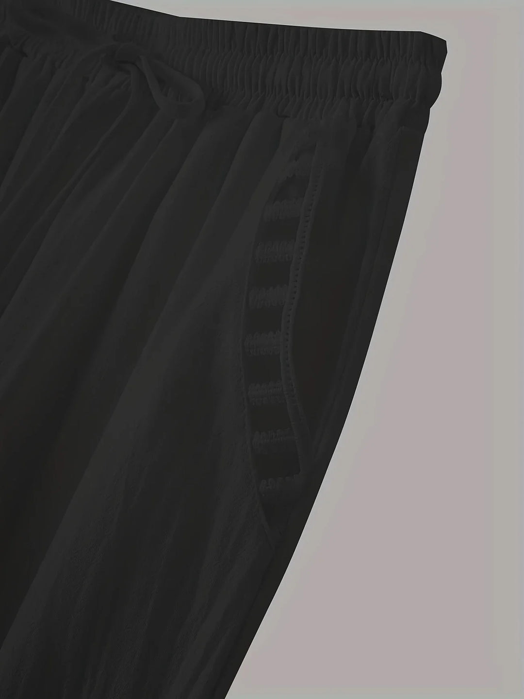 Hazel | Hollow Out Trim Pants
