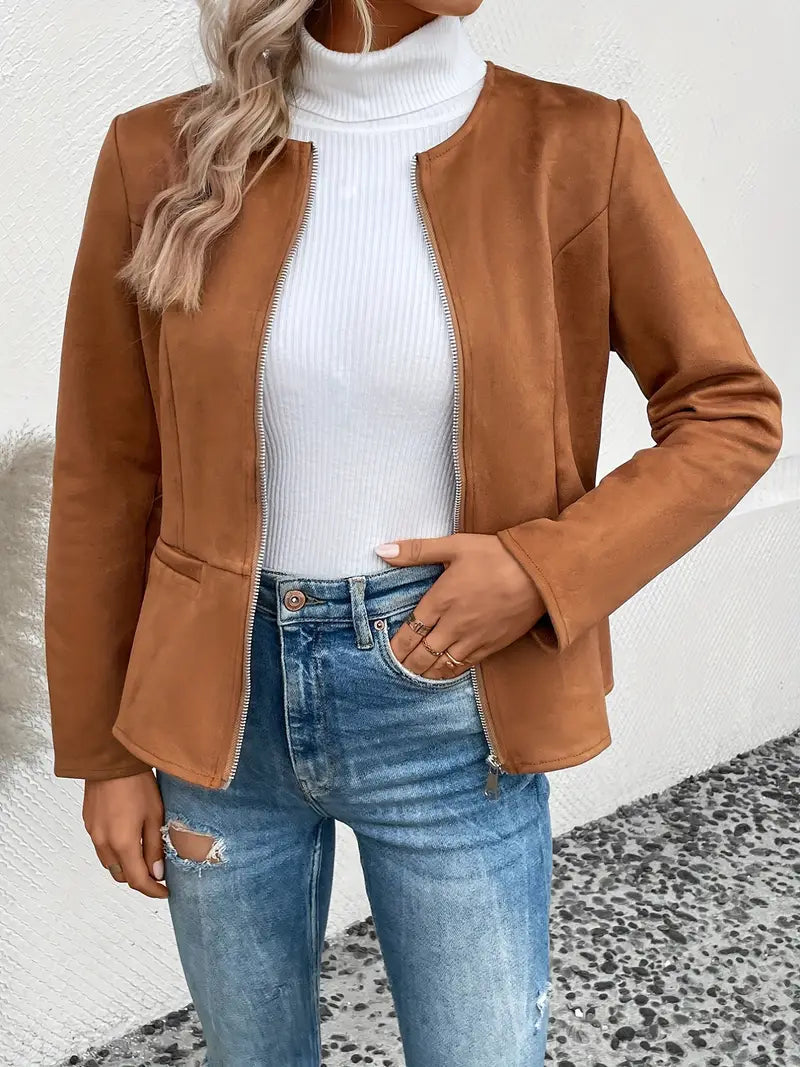 Roxanne | Jacket with Zipper
