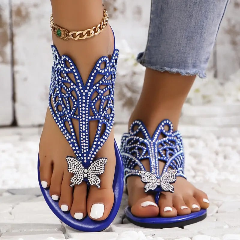 Rosana | Butterfly Accent Sandals