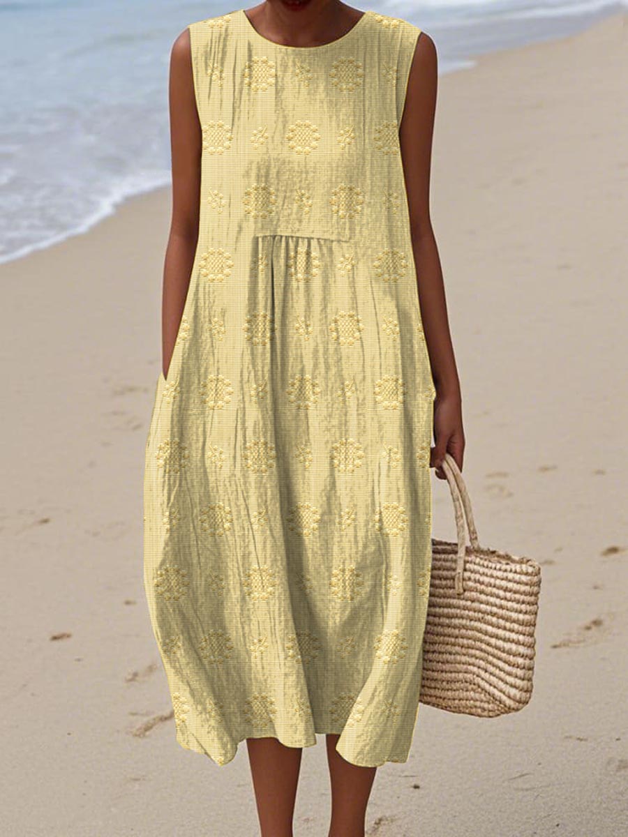 Nenita | Sleeveless Midi Dress