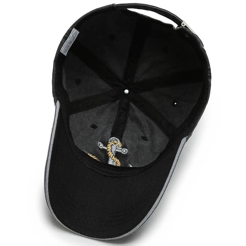 Nerem | Anchor Embroidered Cap