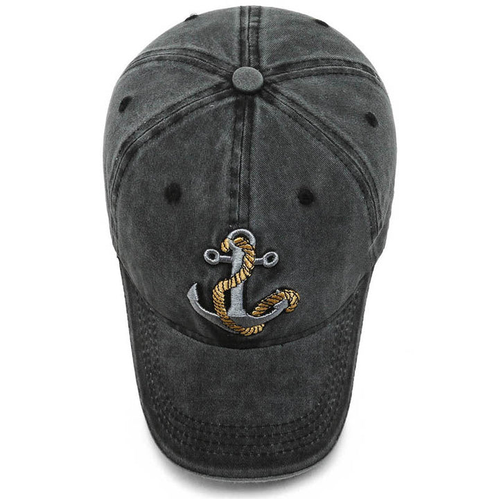 Nerem | Anchor Embroidered Cap