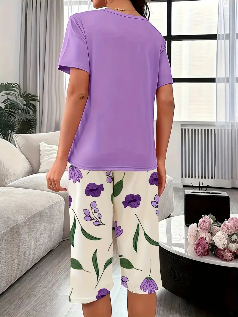 Kendra | Floral Loungewear Set