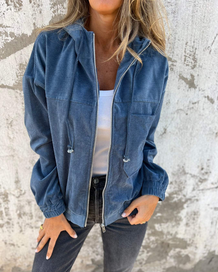 Lovely | Hooded Zip Jacket