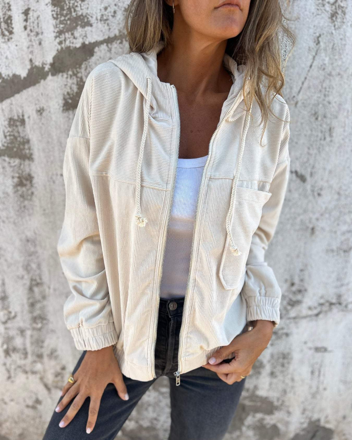 Lovely | Hooded Zip Jacket