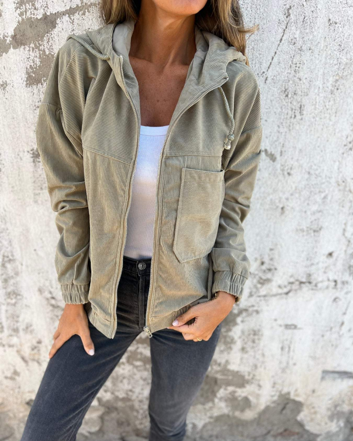 Lovely | Hooded Zip Jacket