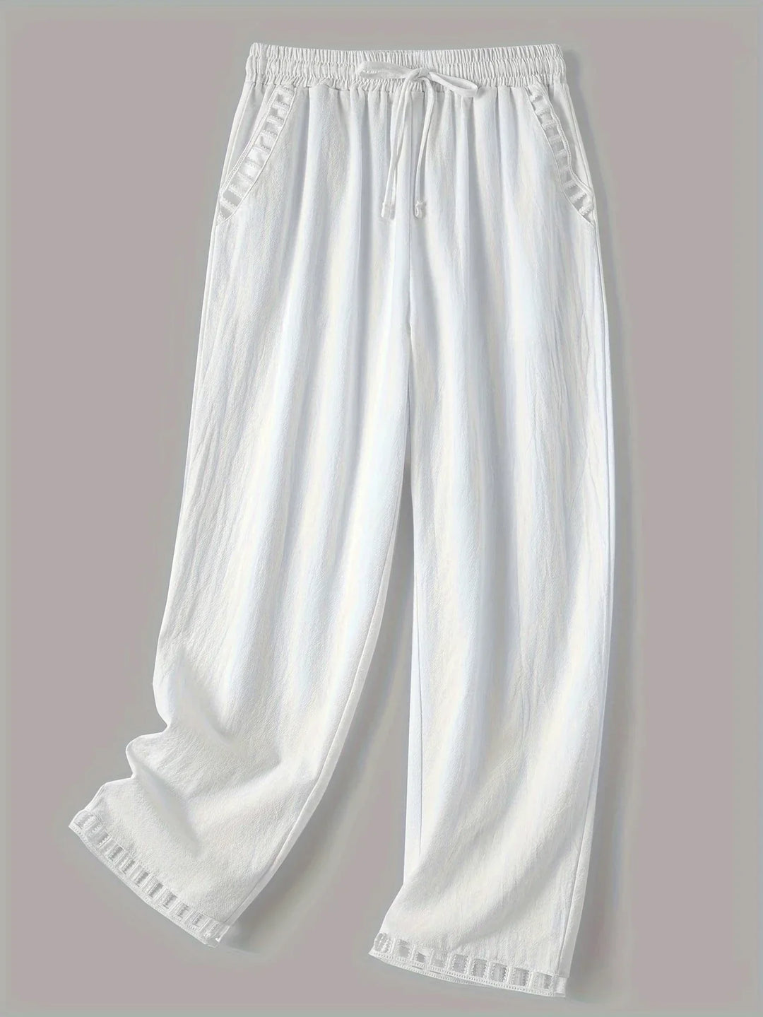 Hazel | Hollow Out Trim Pants