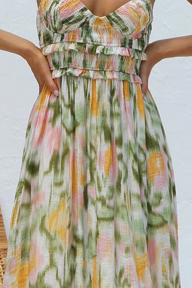 Deborah | Flowy Printed Dress