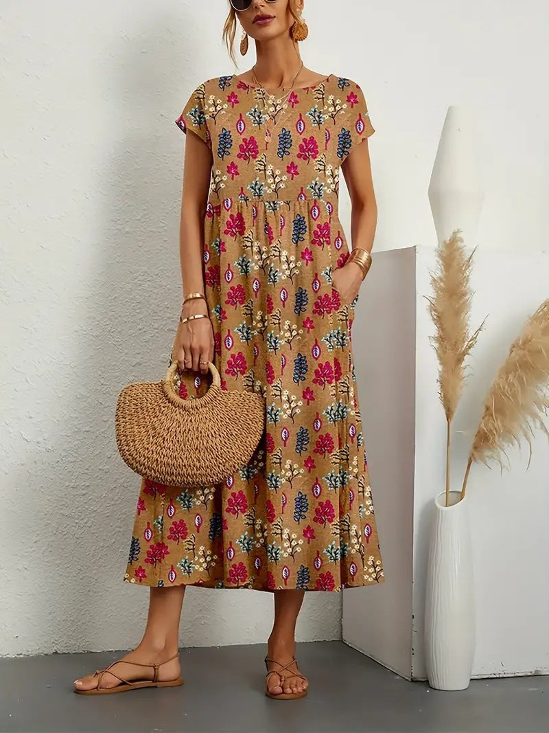 Reese | Elegant Floral Dress