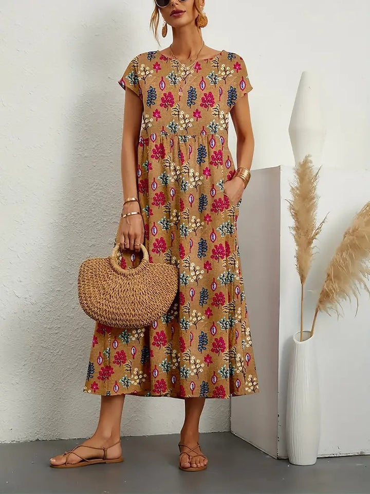 Reese | Elegant Floral Dress