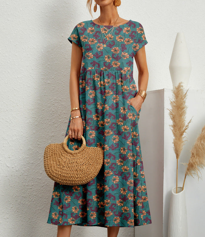 Reese | Elegant Floral Dress