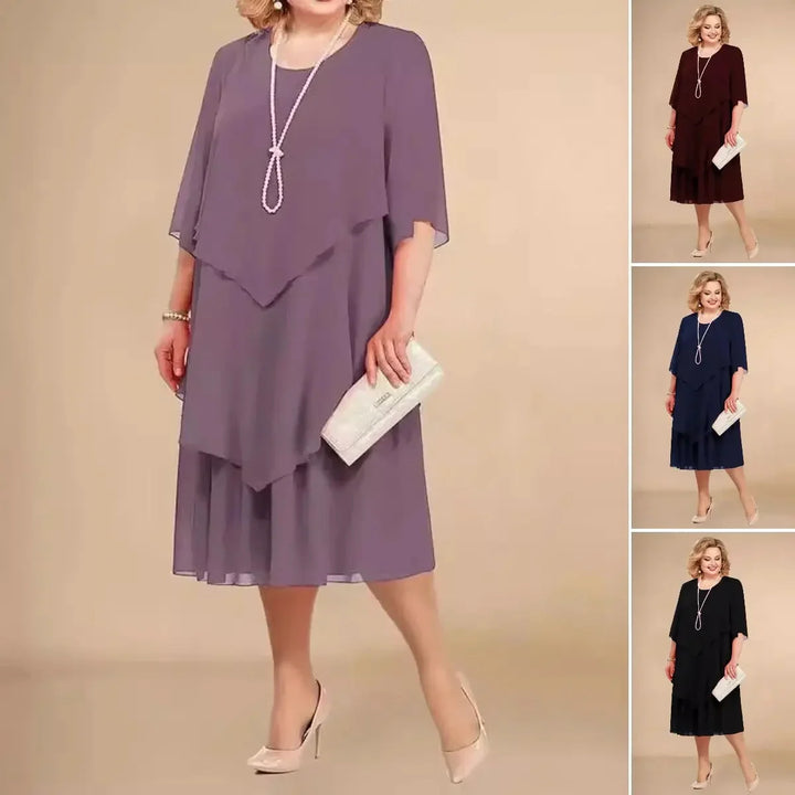 Edenaline | Timeless Layered Elegance Dress