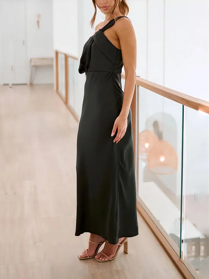 Lilly | Halter Midi Dress