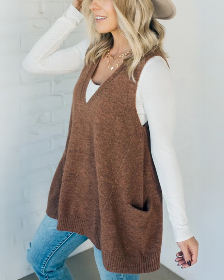 Lynda | Layered Casual Vest
