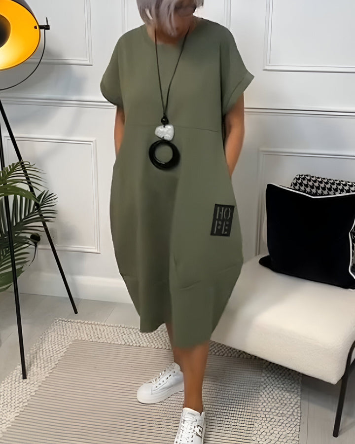 Laura | Solid Comfortable Dress