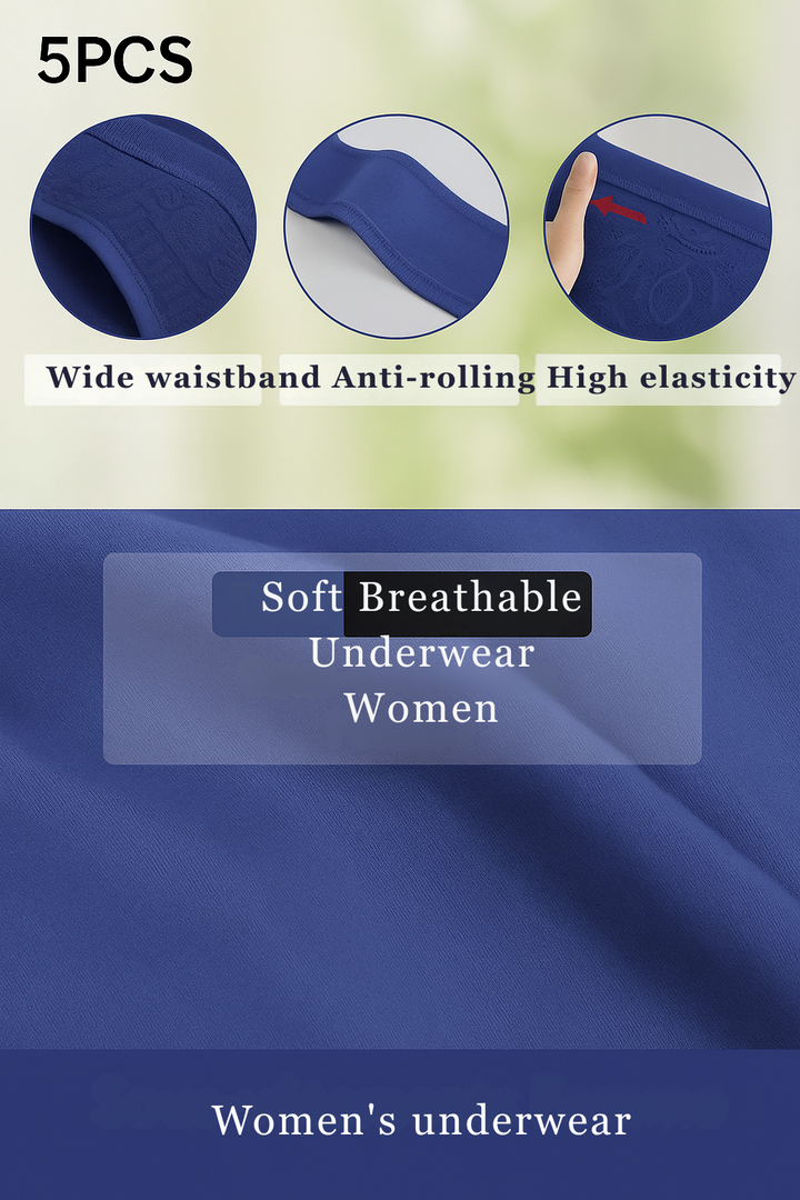 Sandy | Pack of 5 High-Waisted Shaping Panties