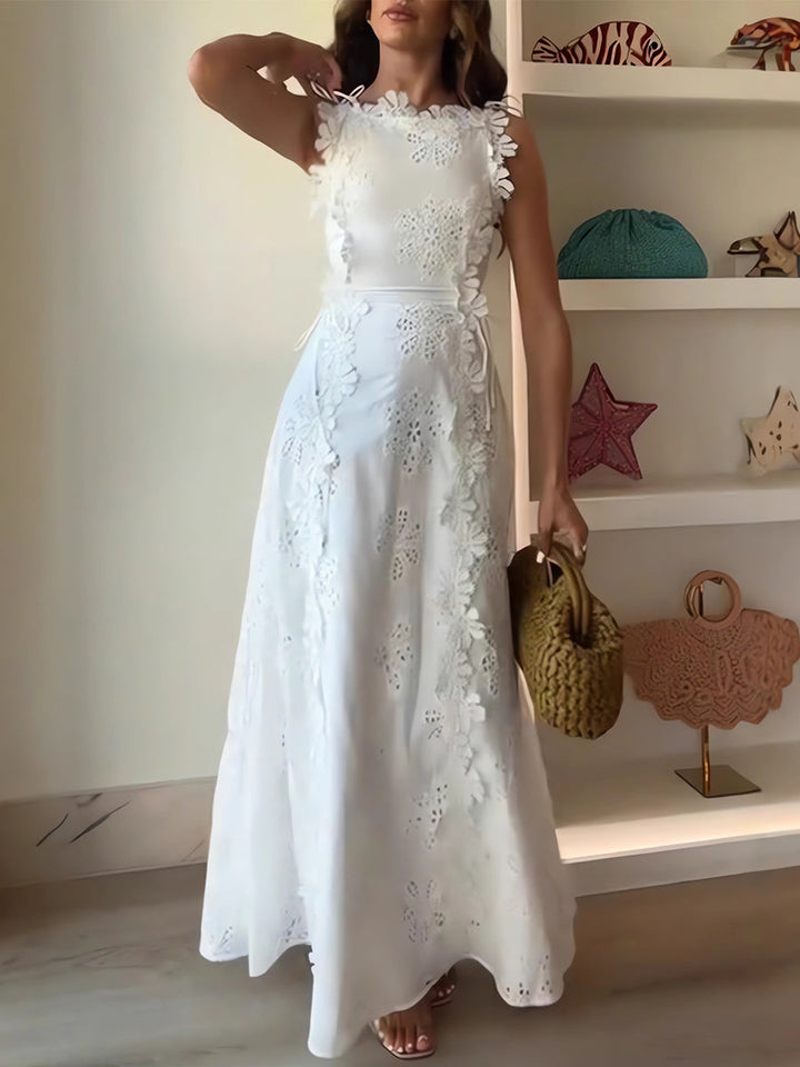 Janella | Tie-Strap Maxi Dress