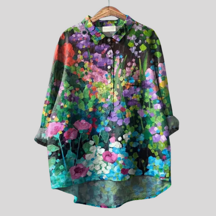 Zaida | Vintage Floral Blouse