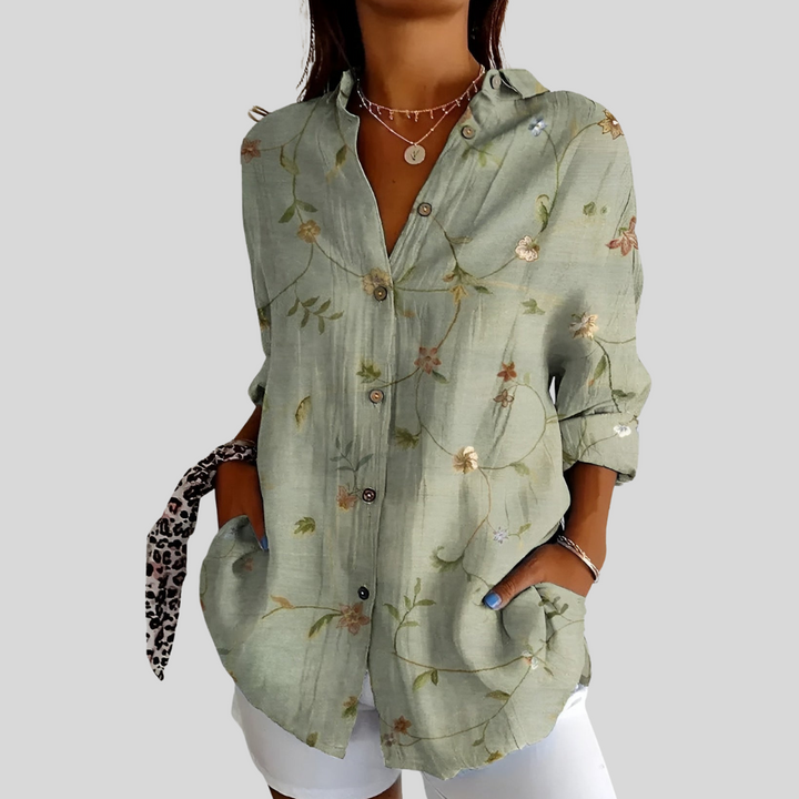 Rona |  Casual Printed Blouse