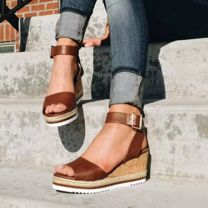 Delyn | Stylish Wedge Sandals