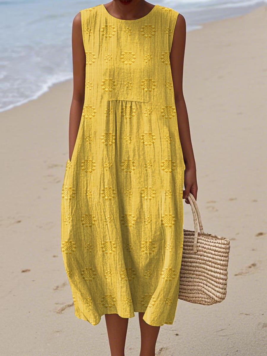 Nenita | Sleeveless Midi Dress