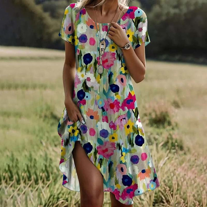 Janadine | Floral Print Dress