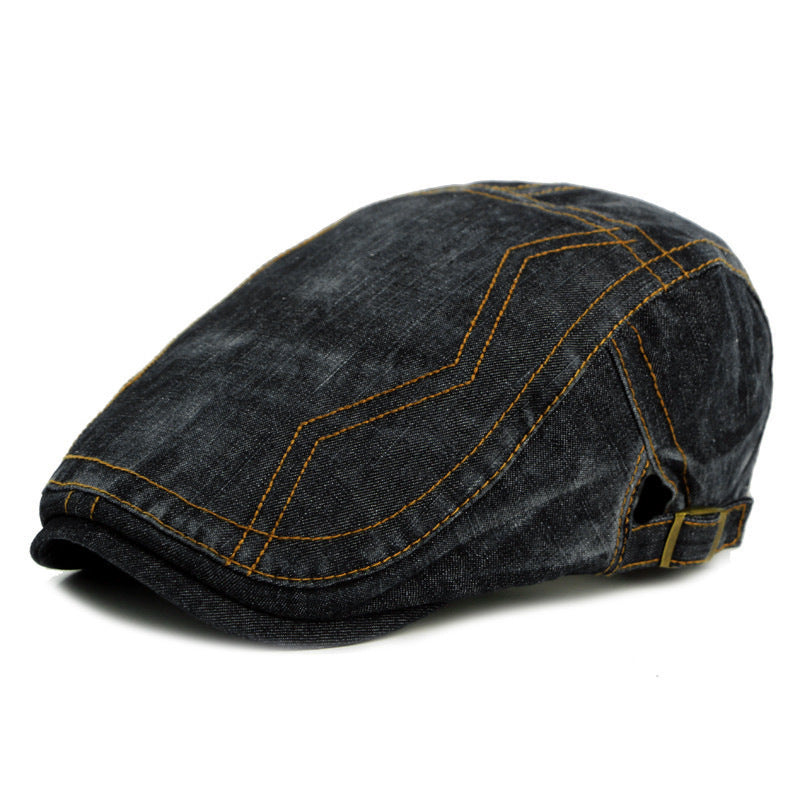 Jason | Denim Stitch Cap