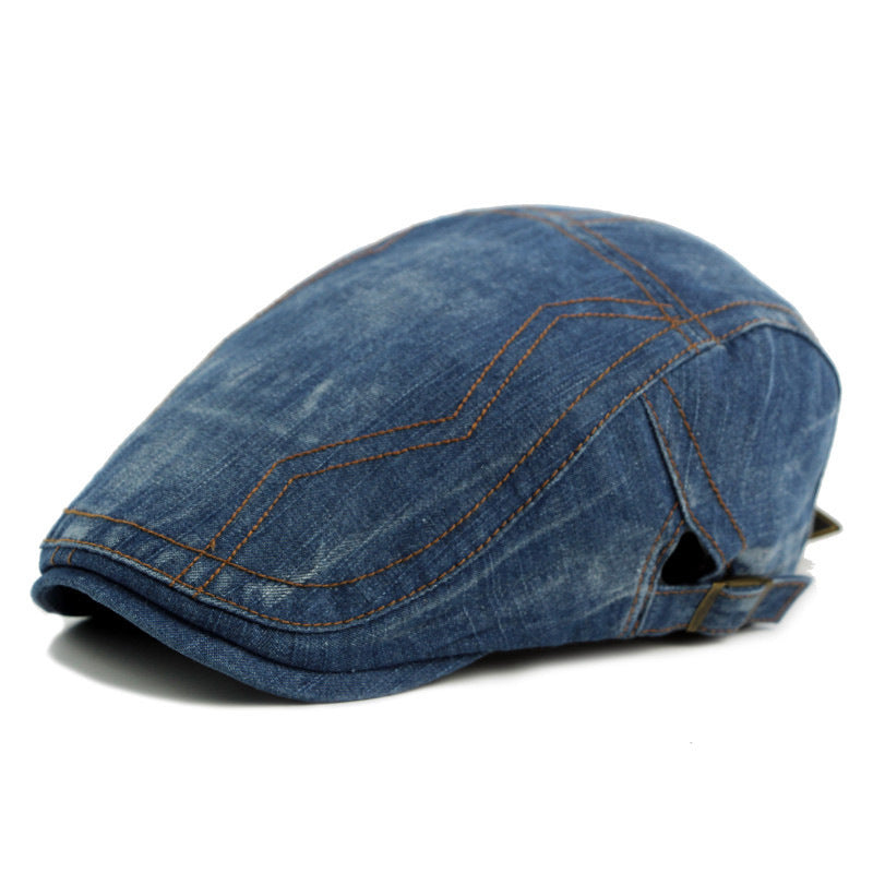Jason | Denim Stitch Cap