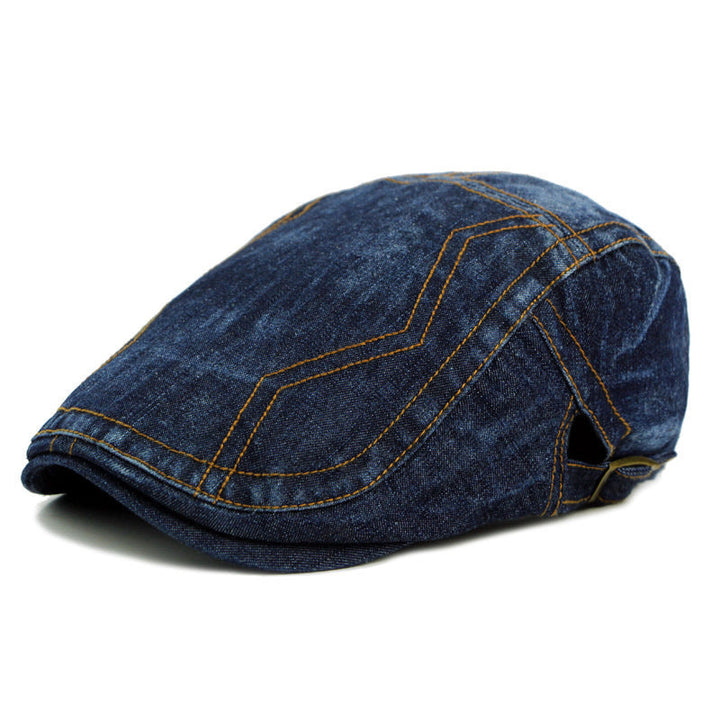 Jason | Denim Stitch Cap