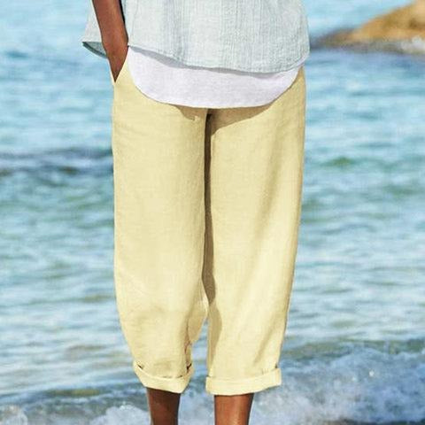 Shana | Breezy Cropped Pants