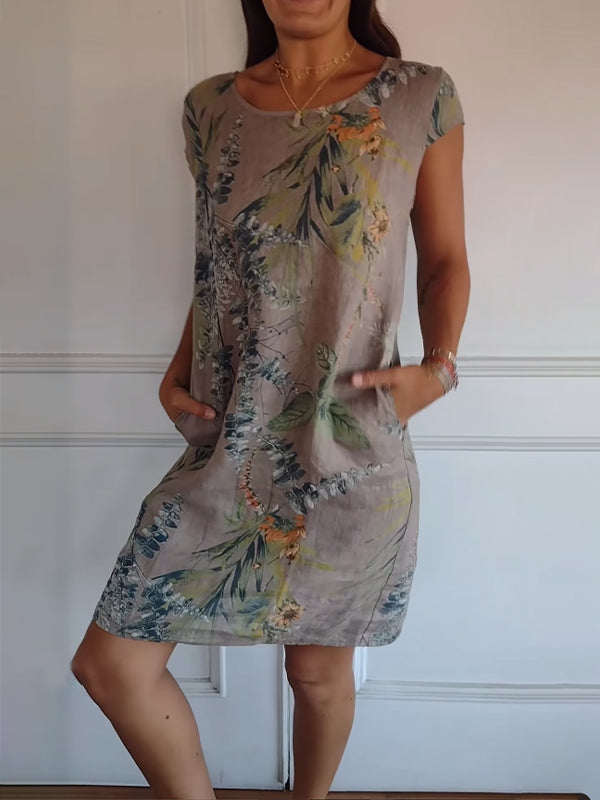 Aubree | Casual Printed Dress