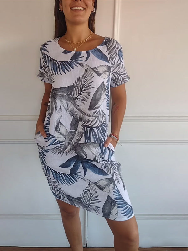 Aubree | Casual Printed Dress