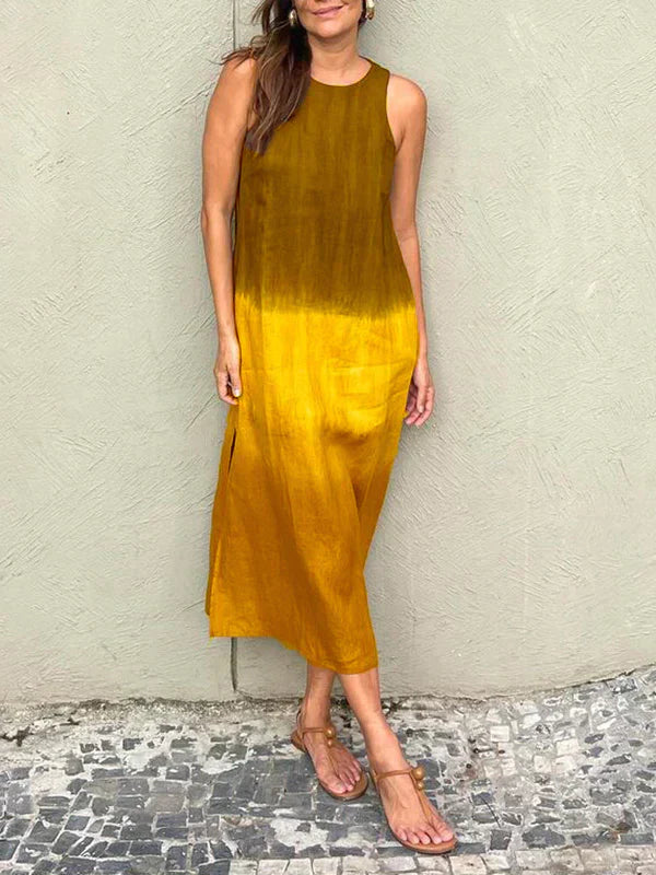 Lake | Casual Gradient Dress