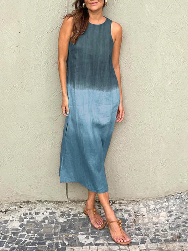 Lake | Casual Gradient Dress
