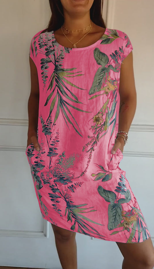 Aubree | Casual Printed Dress