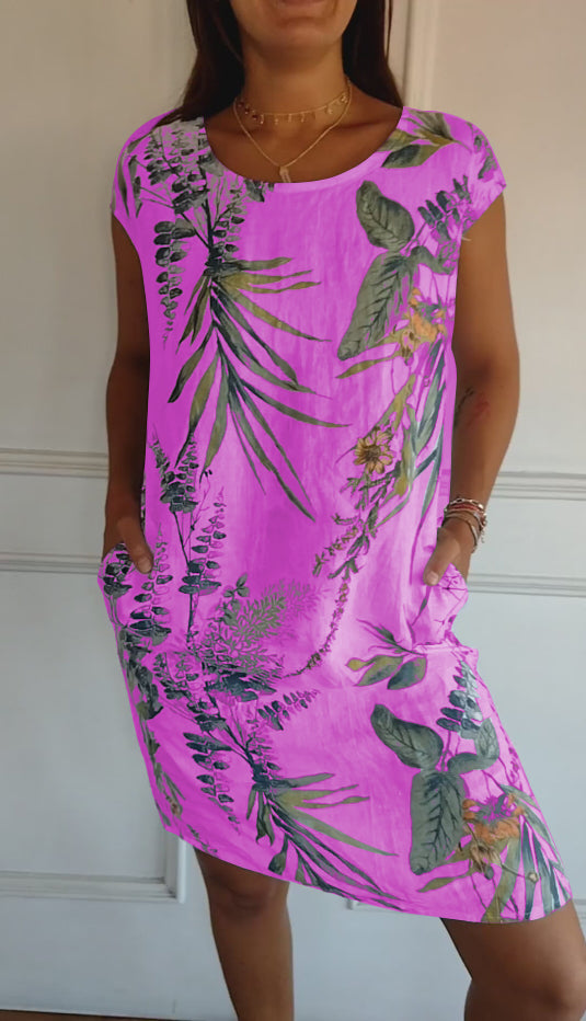 Aubree | Casual Printed Dress