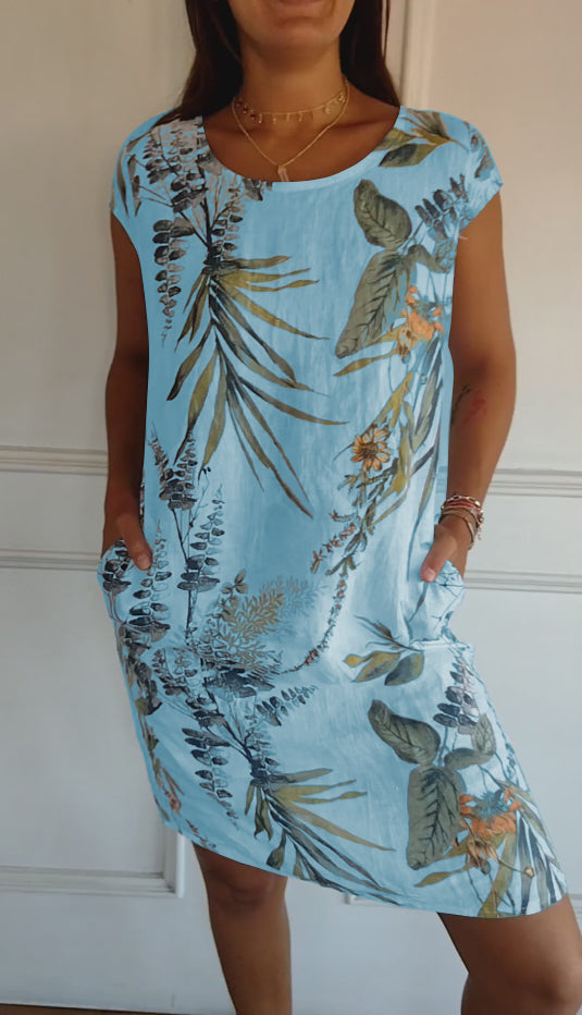 Aubree | Casual Printed Dress