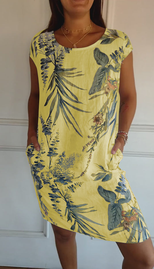 Aubree | Casual Printed Dress