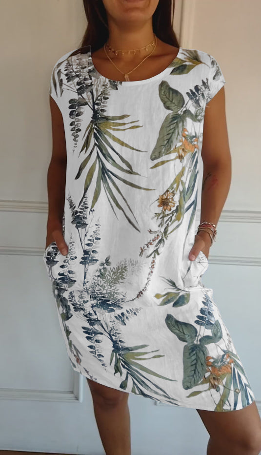 Aubree | Casual Printed Dress