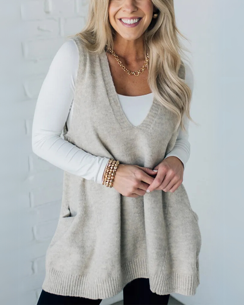 Lynda | Layered Casual Vest