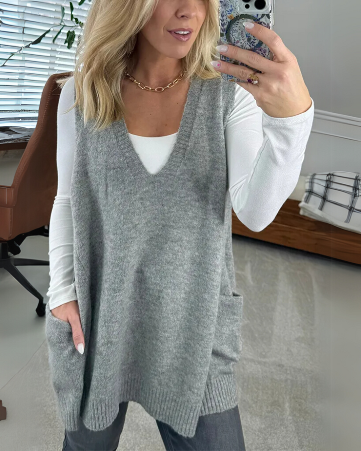 Lynda | Layered Casual Vest