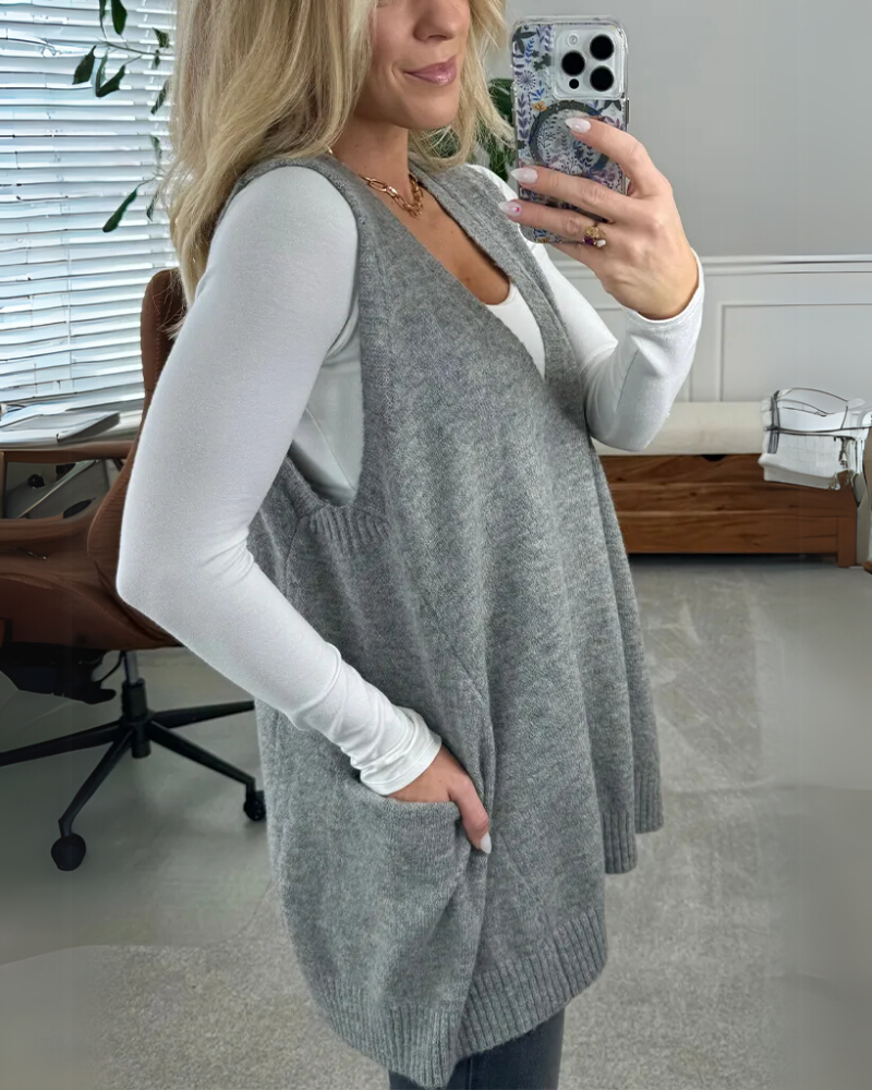 Lynda | Layered Casual Vest