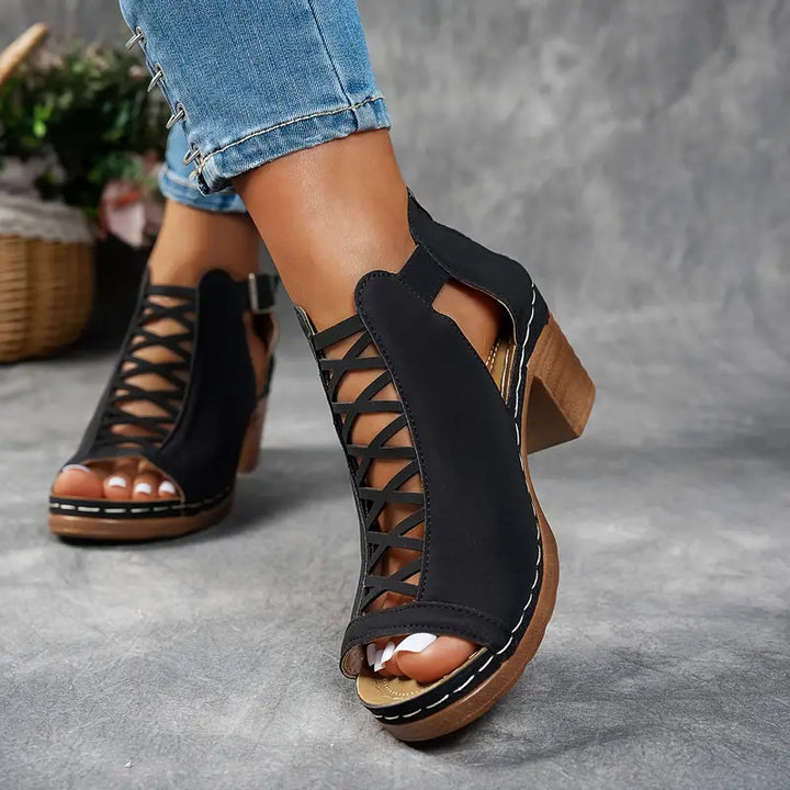 Beth | Block Heel Sandals